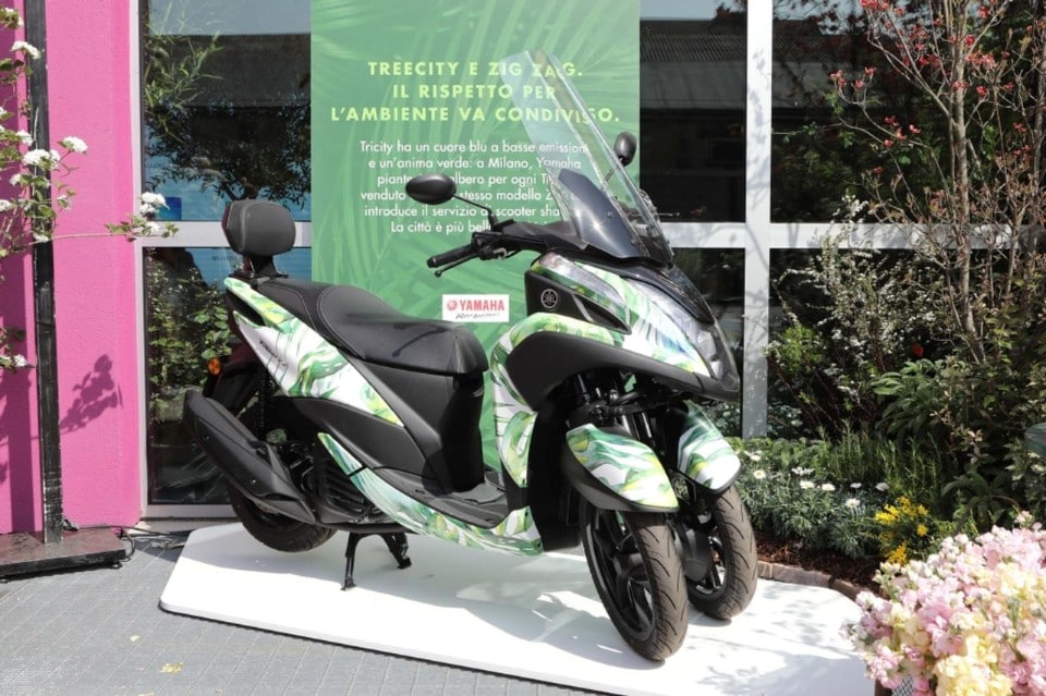 Yamaha: col progetto Treecity pianta alberi a Milano