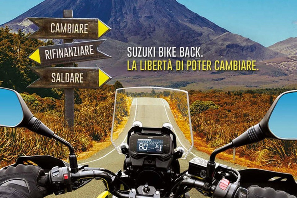 Con Suzuki la moto si compra per tre anni