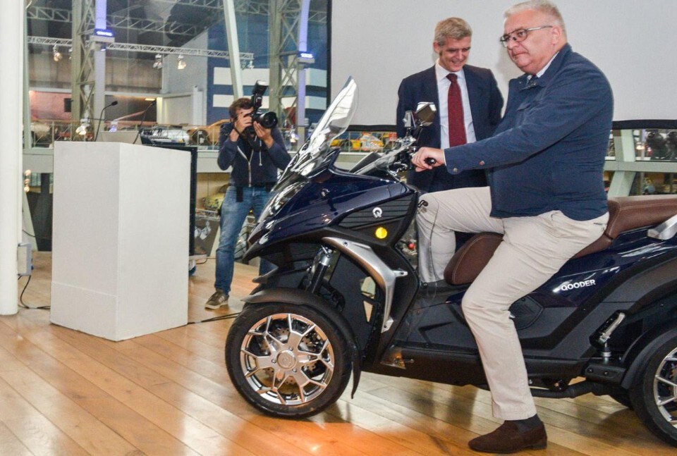 Un Qooder (SPECIALE) per il principe Laurent del Belgio