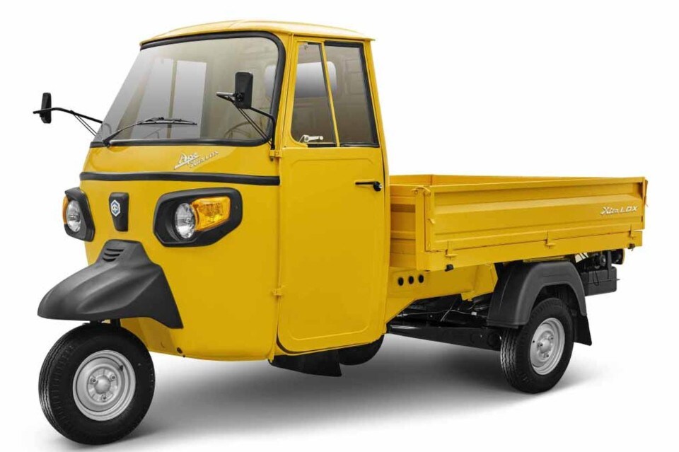 Ape, in India due modelli a gas naturale e metano