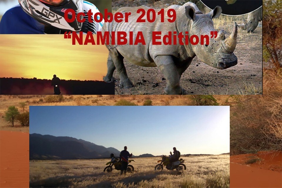Biker for Savannah: enduro in Namibia per salvare i rinoceronti