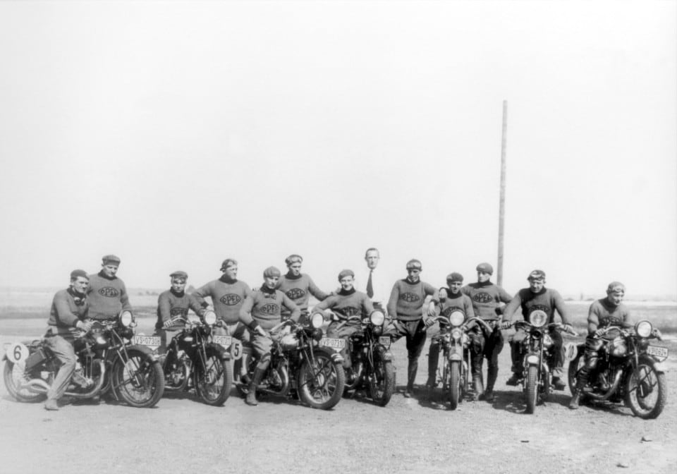 Il passato motociclistico di Opel
