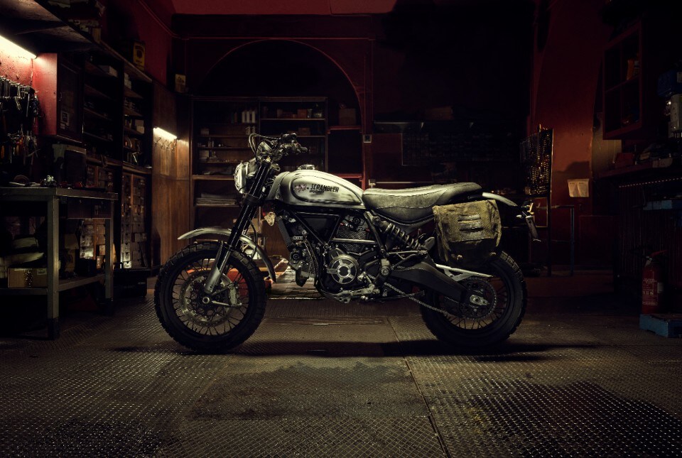 Uno Scrambler Ducati Desert Sled customizzato per i giocatori di Days Gone