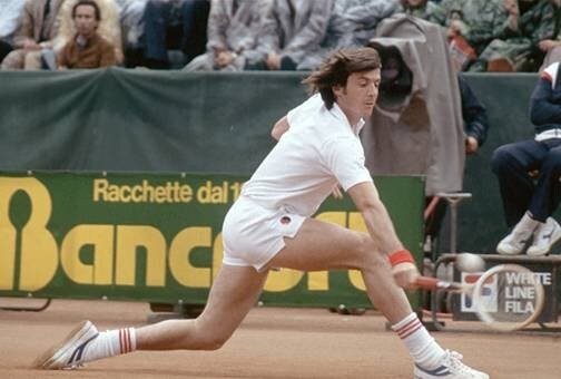Panatta, il lato motociclistico del mito del tennis