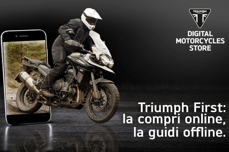 Triumph First, la prima vera concessionaria digitale