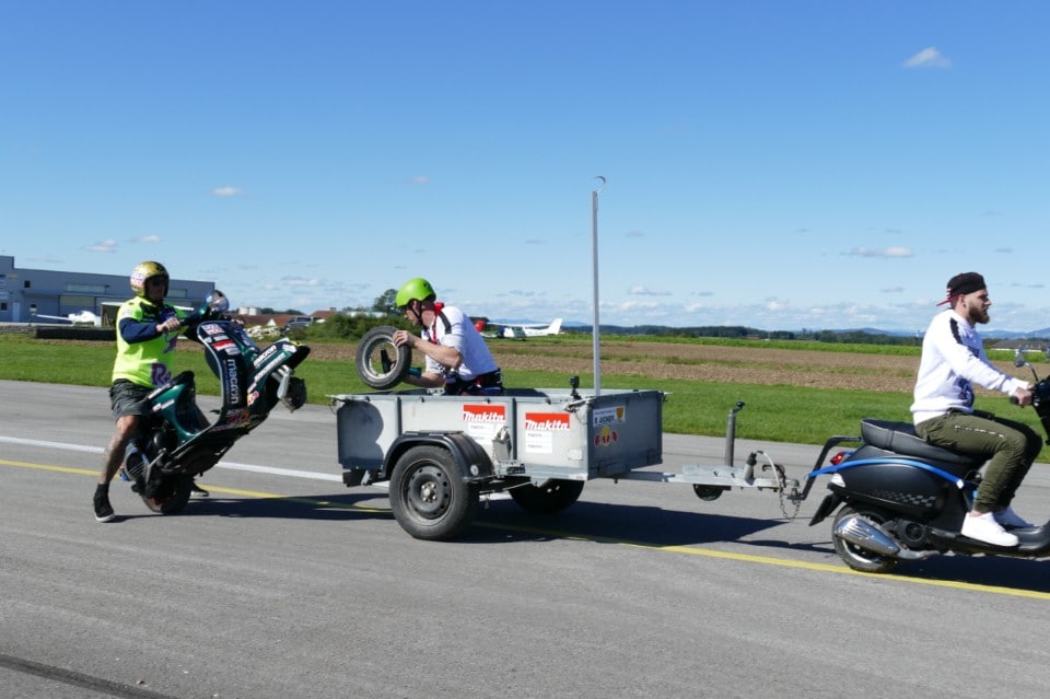 Un cambio ruota da Guinness