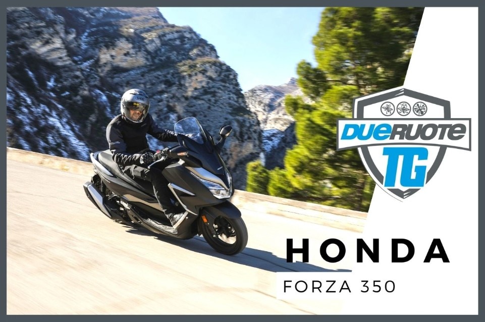 Honda Forza 350: top class (LA VIDEOPROVA!)