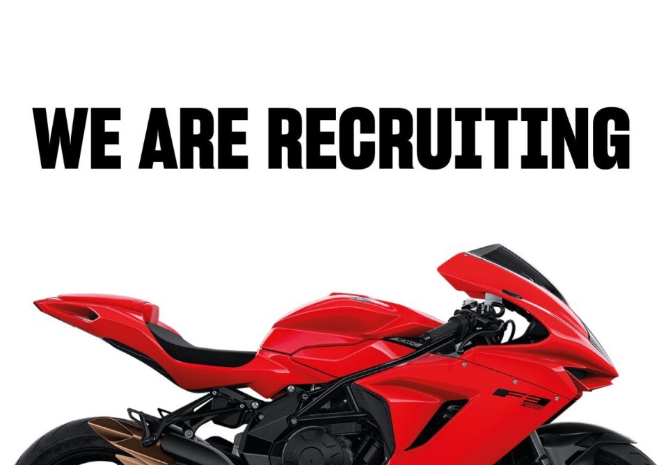 Lavoro: MV Agusta assume 7 persone