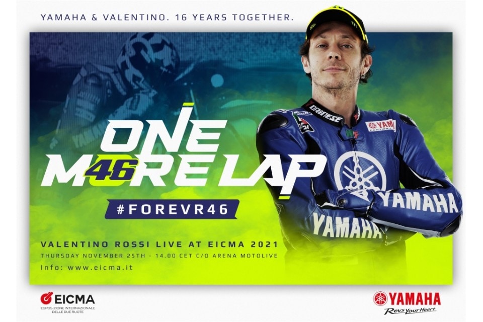 Valentino Rossi sarà a EICMA 2021