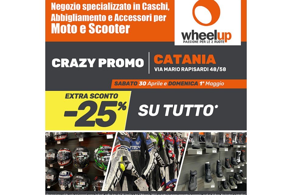 Wheelup apre un punto vendita a Catania