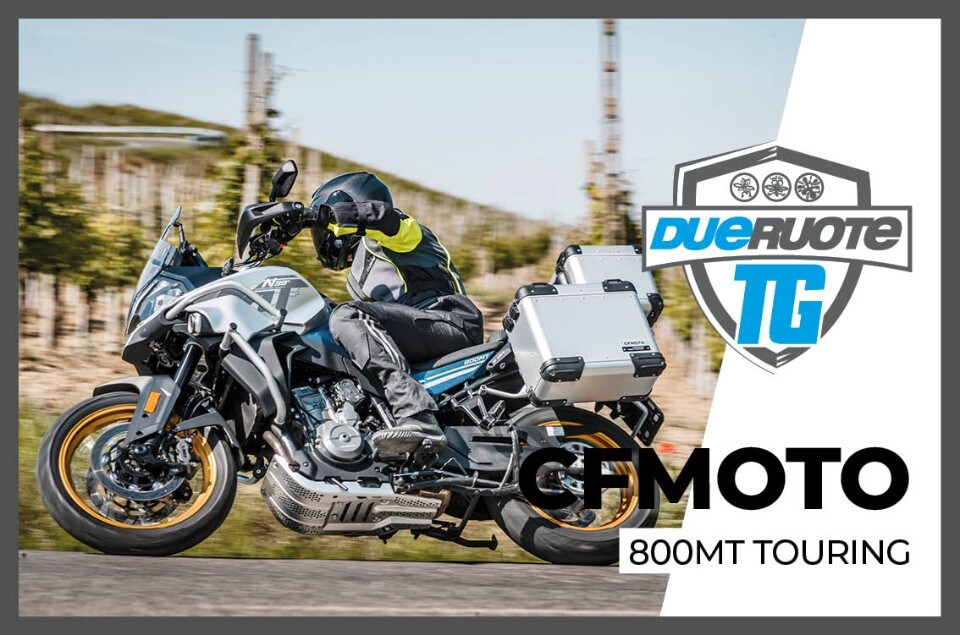 CFMOTO 800 MT Touring: la grande viaggiatrice!