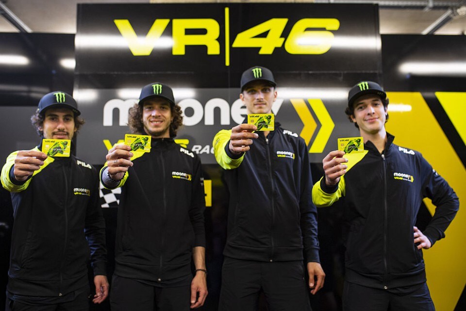 Da Mooney la carta prepagata VR46