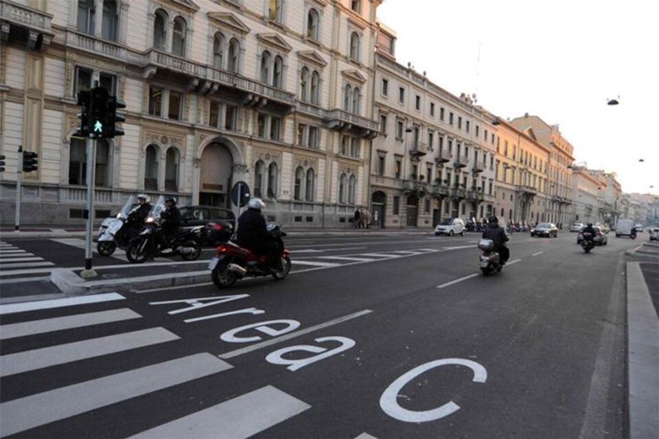 Milano: se Area C diventa il miglior spot per le due ruote