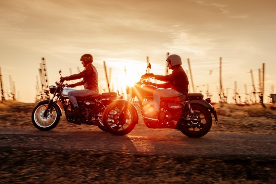 Sentire i punti di contatto (per guidare) la moto