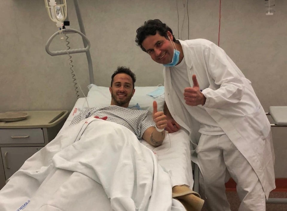 Andrea Dovizioso, che botto in motocross!