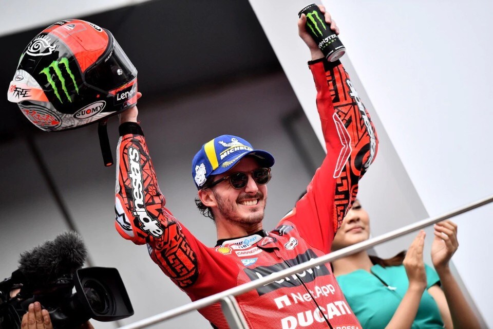 Tra matrimonio e MotoGP: Bagnaia si racconta a "Che tempo che fa"