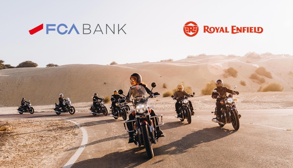 Finanziamenti moto, FCA Bank sigla una partnership con Royal Enfield e Cake