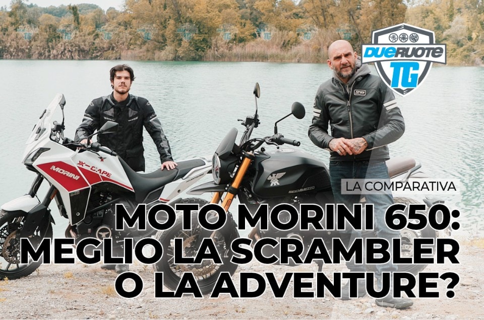 DueruoteTG #153 - Moto Morini 650: meglio la scrambler o la adventure?
