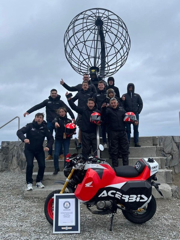 Acerbis celebra il 50° anniversario con un record mondiale