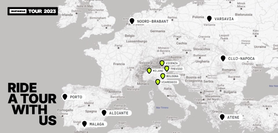 Spidi Tour: tutti gli appuntamenti dell'edizione 2023