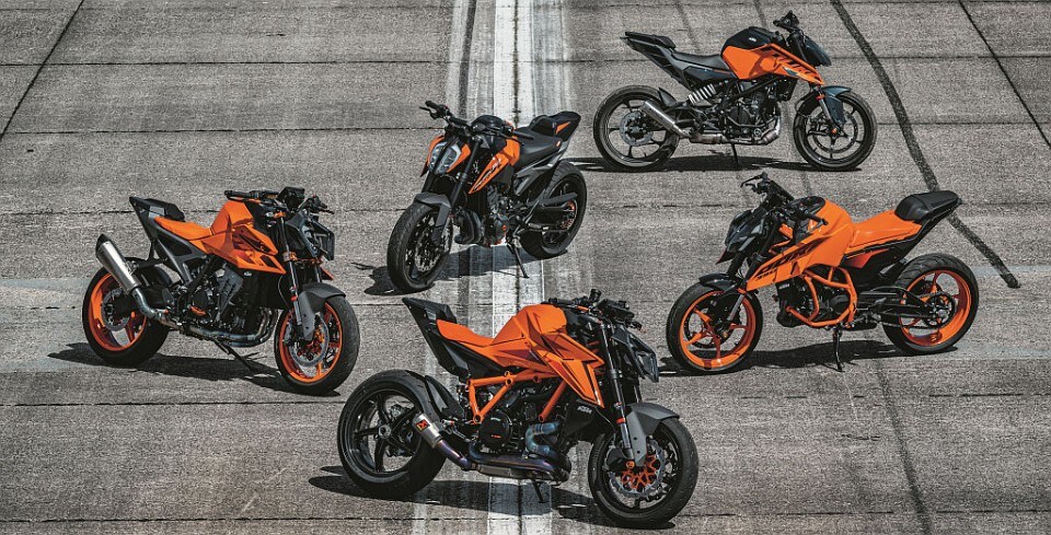 KTM: i prezzi delle moto per il 2024