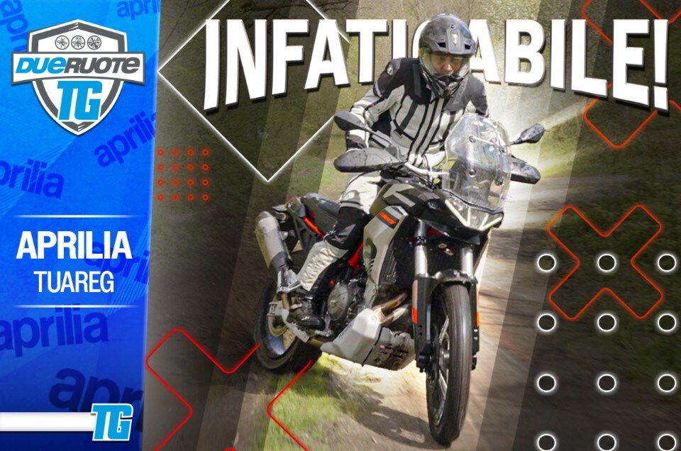 DueruoteTG #190 - Aprilia Tuareg 660, giacca Clover Savana4 e sospensione breve della patente