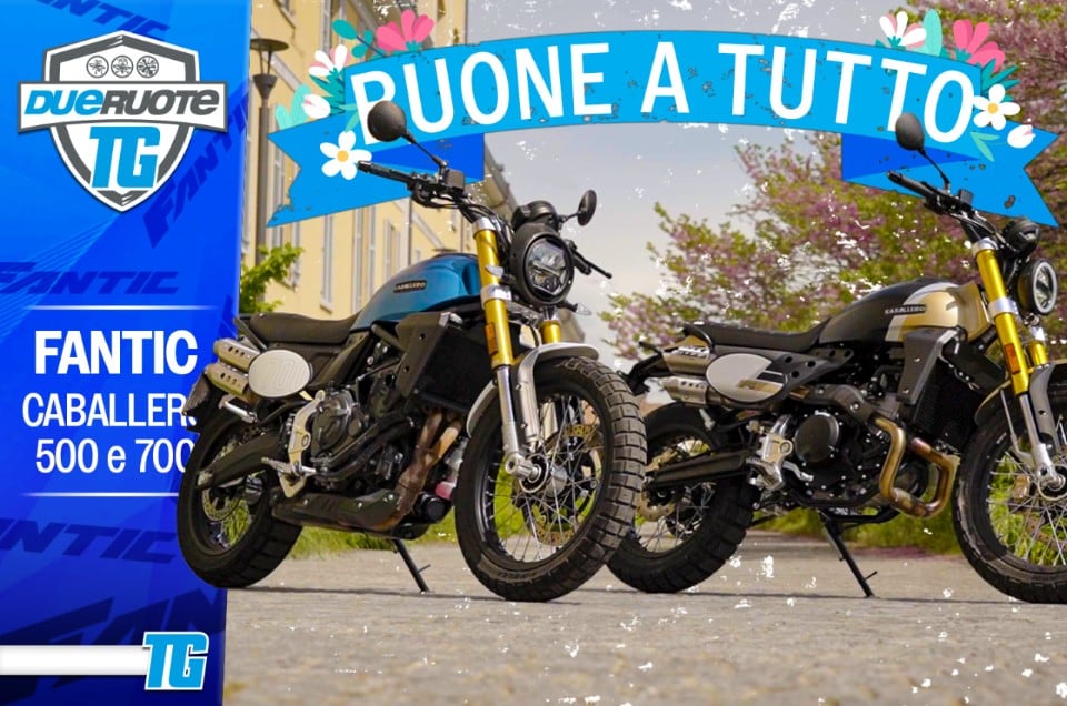 DueruoteTG #192 - Fantic Caballero 500 e 700: la sfida in città!