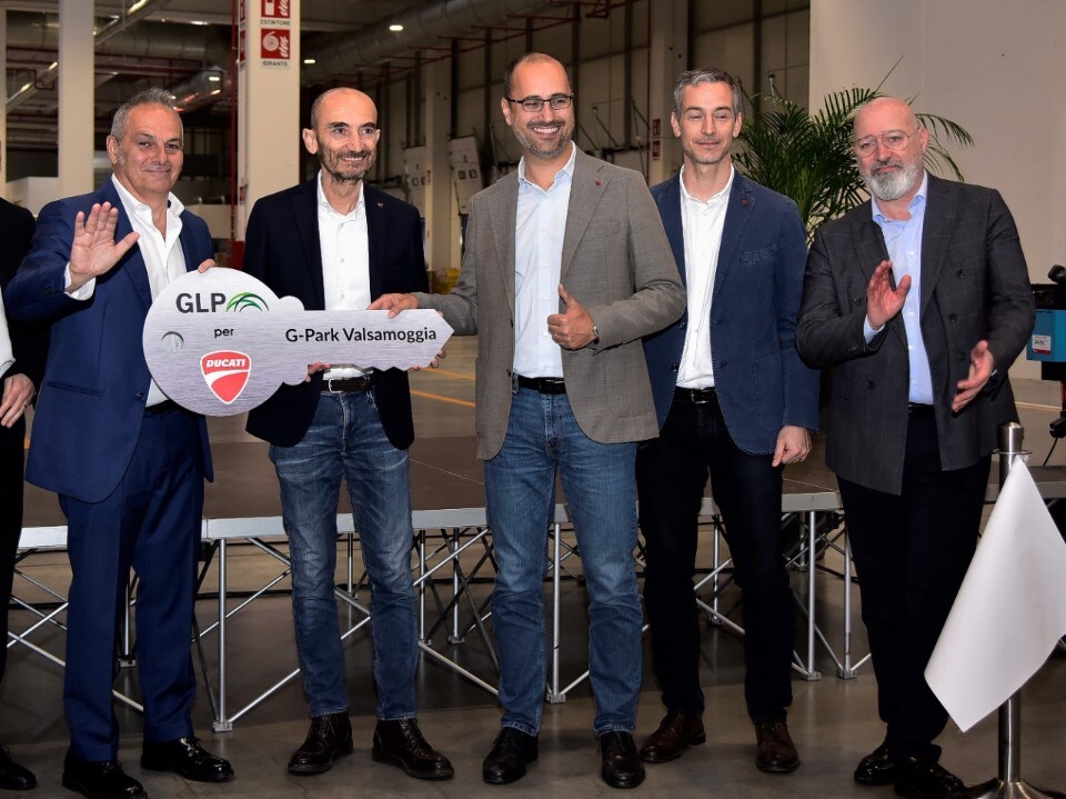 Ducati inaugura il nuovo centro logistico in collaborazione con GLP 