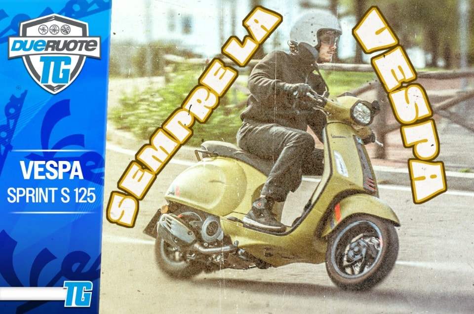 DueruoteTG #211: Vespa Sprint 125S, casco Givi Junior J04, cosa aspettarsi da Eicma 2024