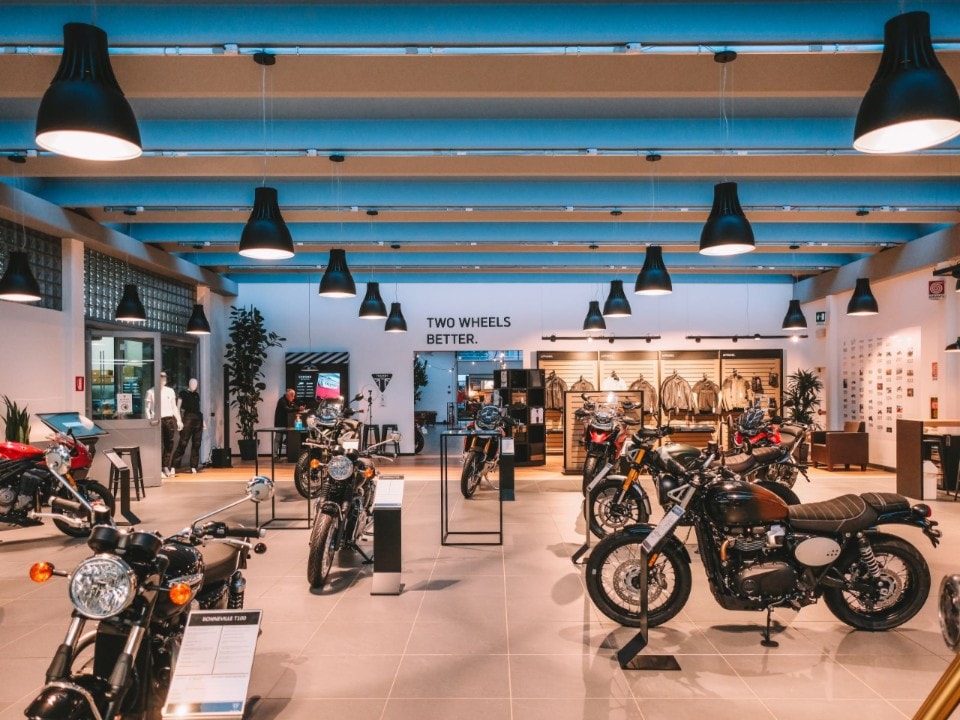Triumph apre 5 nuove concessionarie in Italia