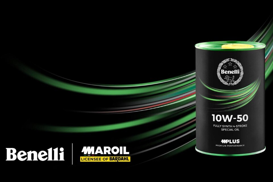 Benelli e Bardahl-Maroil assieme per un olio motore speciale 