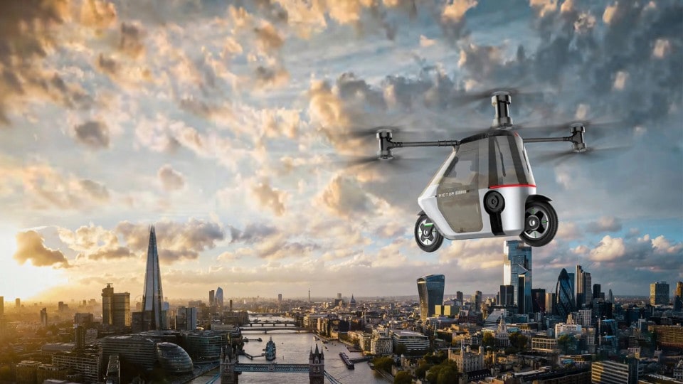 Rictor Skyrider X1, la folle moto volante che ci dice molto della Cina