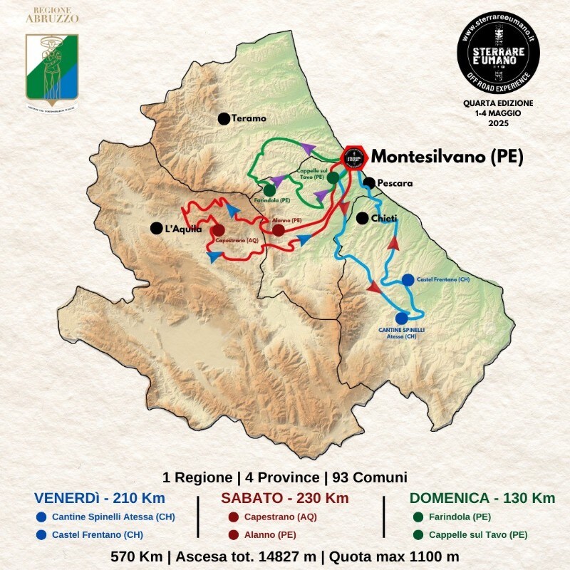 Sterrare è Umano Trophy: ecco il percorso 2025