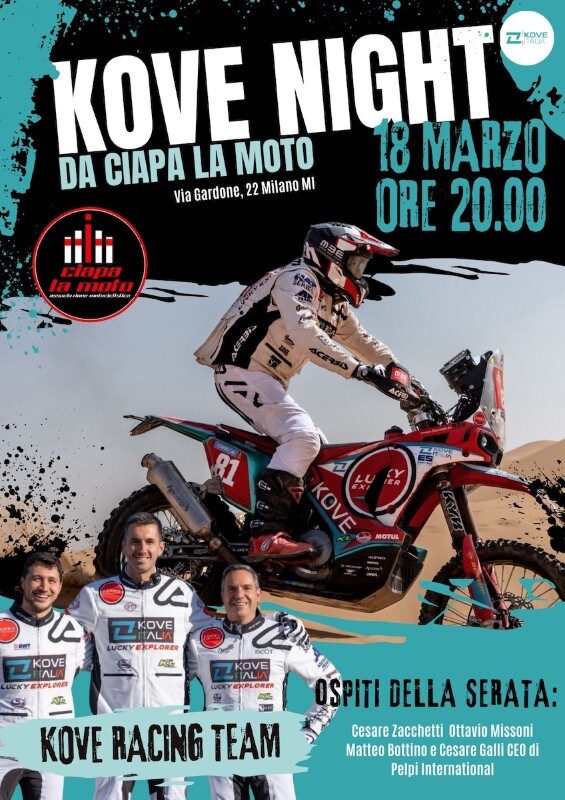 KOVE Night, la serata dedicata al mondo rally