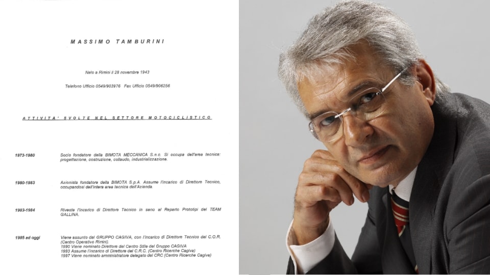 Amarcord: Quella volta che Massimo Tamburini mi lasciò il curriculum