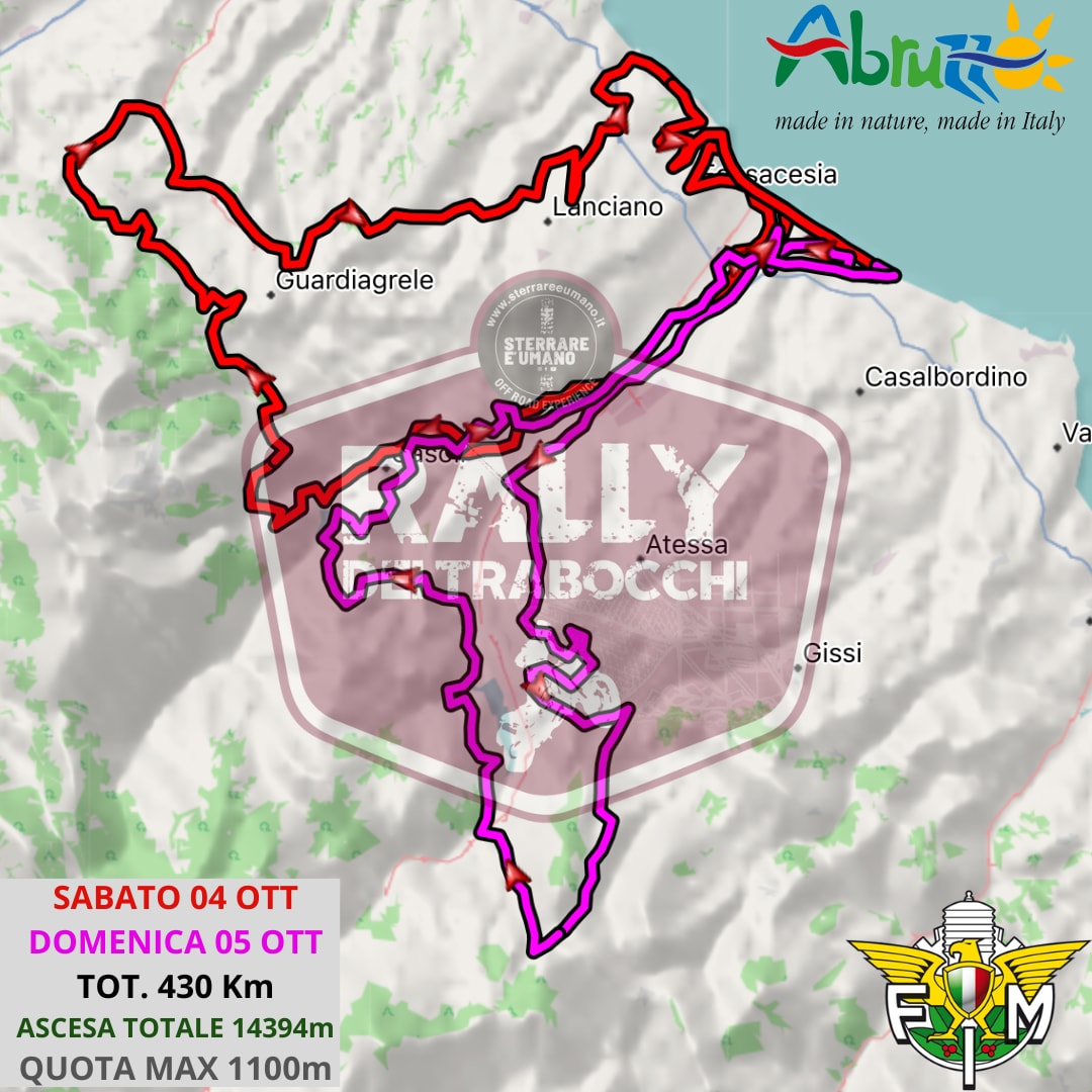 Rally dei Trabocchi 2025: mototurismo avventura sulla costa abruzzese  