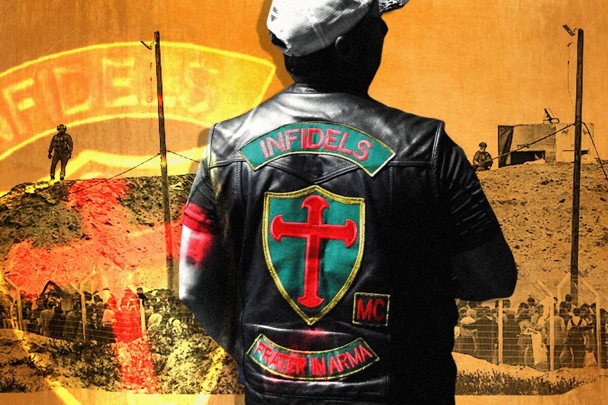 La storia - A Gaza c'è un gruppo di motociclisti anti-islamici che si occupa di gestire gli aiuti ai palestinesi