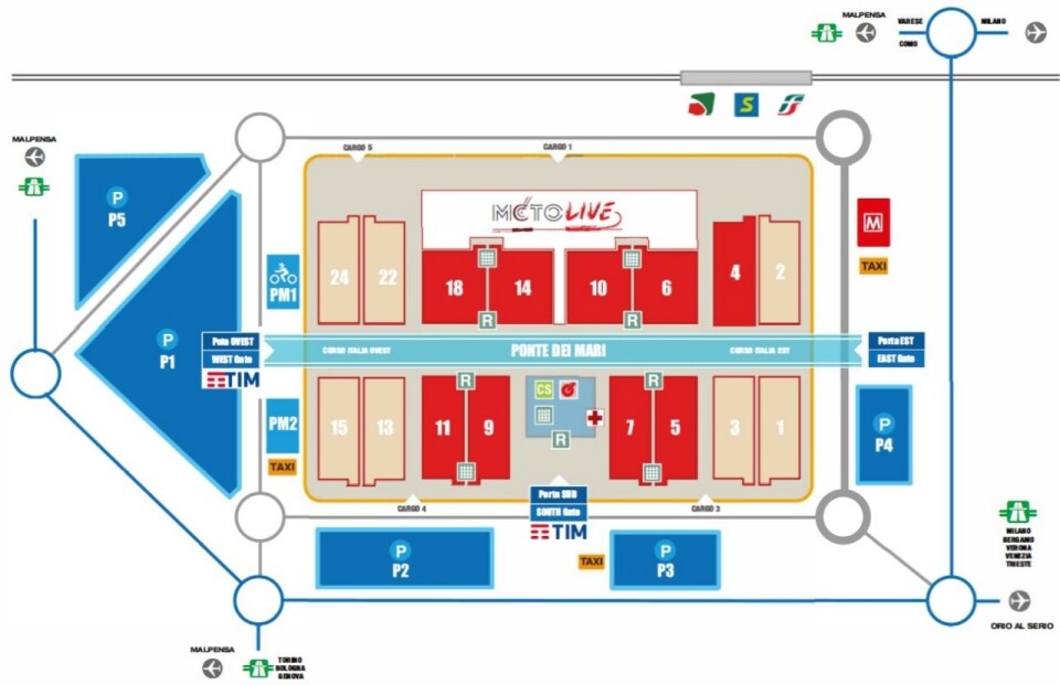 EICMA 2025: posti auto gratuiti e tariffe speciali per chi arriva in treno