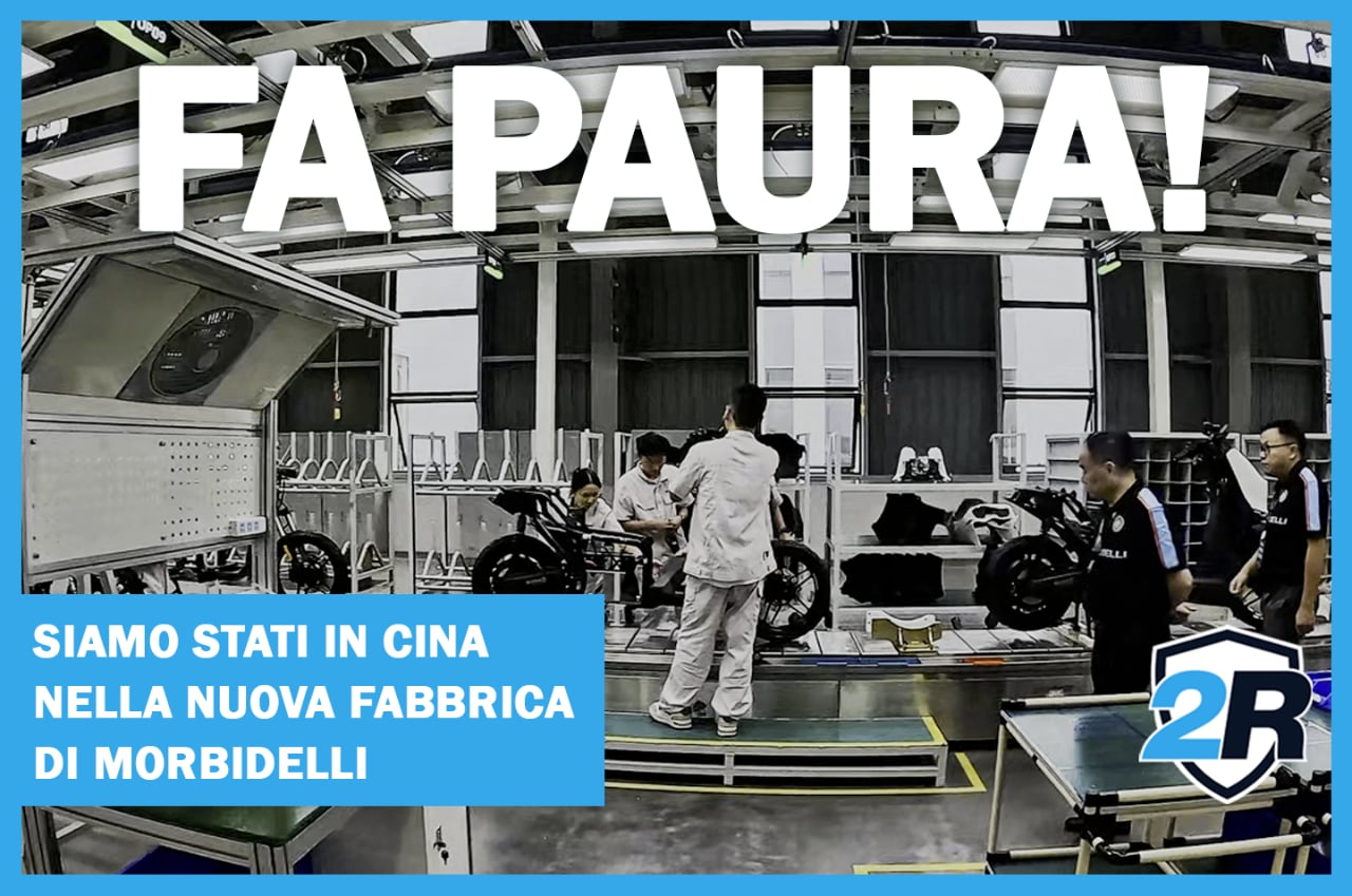 Com'è la fabbrica delle Morbidelli in Cina? +VIDEO+