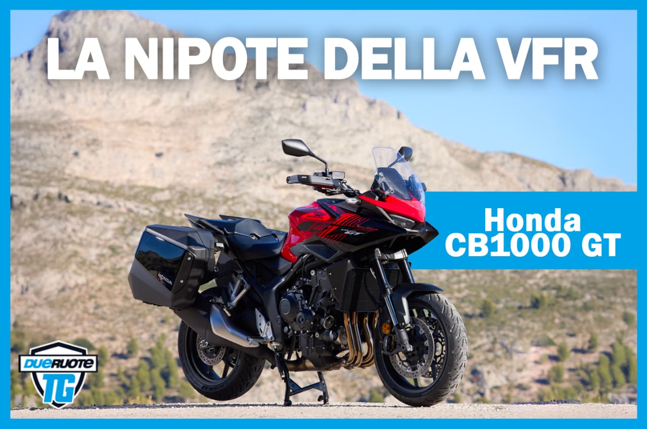 NOVITA' 2026: nel DueruoteTG i test di Honda CB1000 GT e Royal Enfield Mana Black