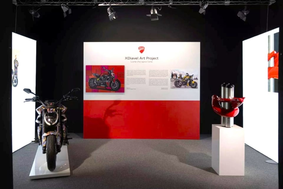 Con XDiavel V4 Art Project, Ducati esplora il mondo dell'arte