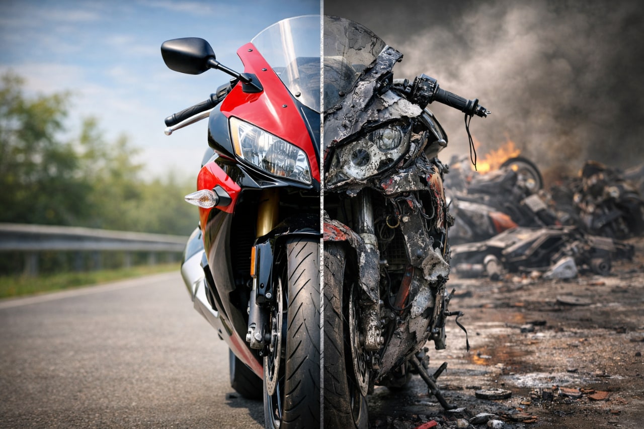 La moto perfetta? Controlla prima il suo passato, potresti cambiare idea!