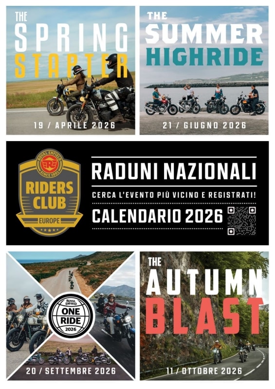 Spring Starter Ride: ripartono i raduni Royal Enfield