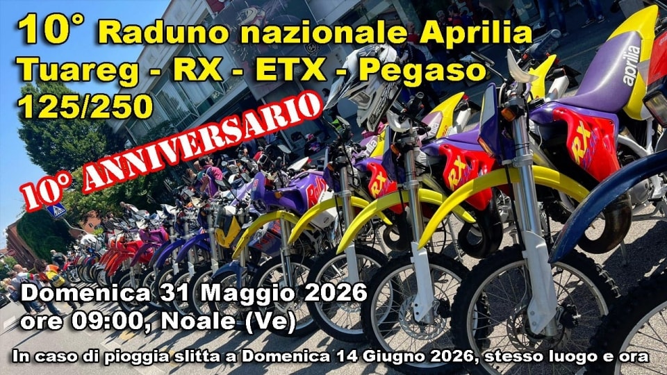 Raduno Aprilia Tuareg: e sono 10!