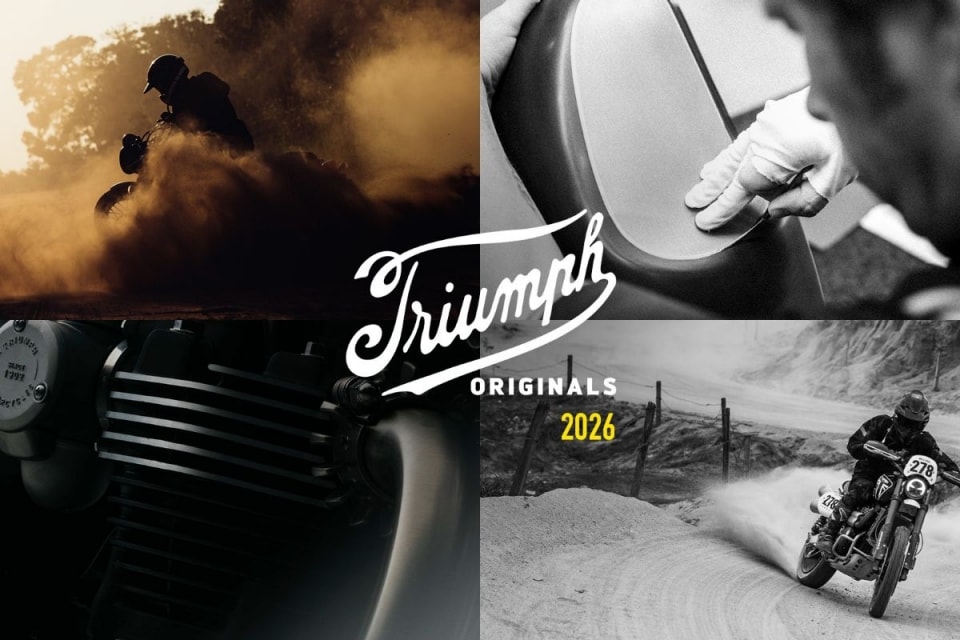 Triumph Originals 2026: il tema ufficiale sarà "Time Capsule"