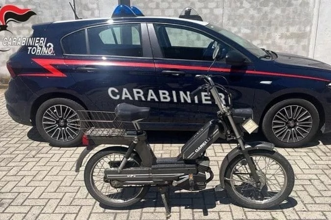 Dopo 42 anni i Carabinieri gli restituiscono il Garelli rubato da ragazzo
