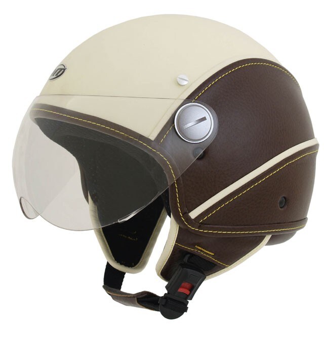 Demi-Jet Piel by MT Helmets