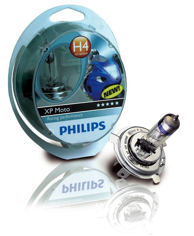 Lampade alogene Philips per le moto