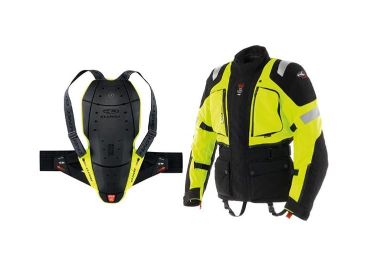 Clover Road WP e Back-Pro 4 in giallo fluo