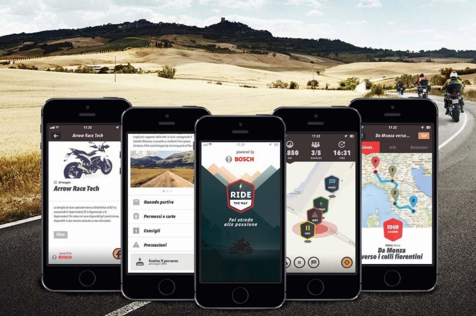 Bosch Ride The Way: nuove funzionalità